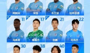 2025中超联赛第4轮  青岛海牛队VS大连英博海发队首发名单 ​​​